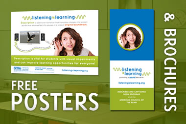 Free posters and brochures available